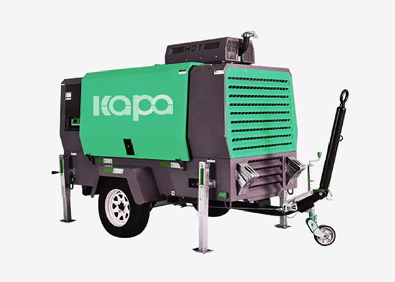 Single Stage 140KW 13bar 15bar 17bar Portable diesel air compressor